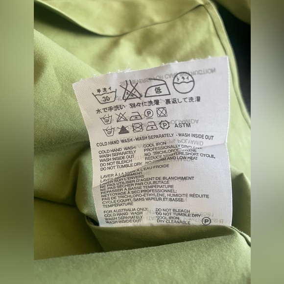 Prada - Cotton blend green button up dress shirt Size 39 (15.5” neck) - Picture 5 of 6